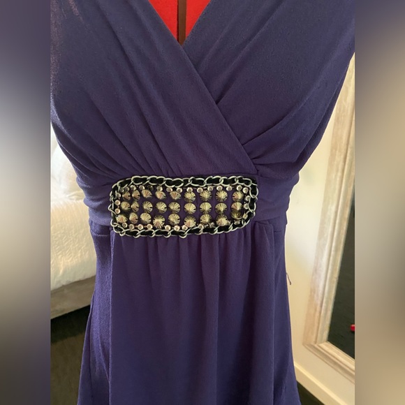 (💰3 for $15) Size 16, Target sleeveless purple Tunic Top - Picture 6 of 8